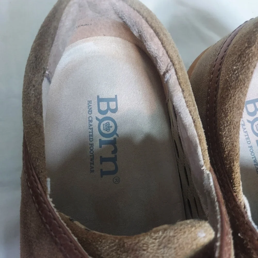 Born Handcrafted Footwear Suede Oxfords Casual Comfort Shoes‎ 11m.